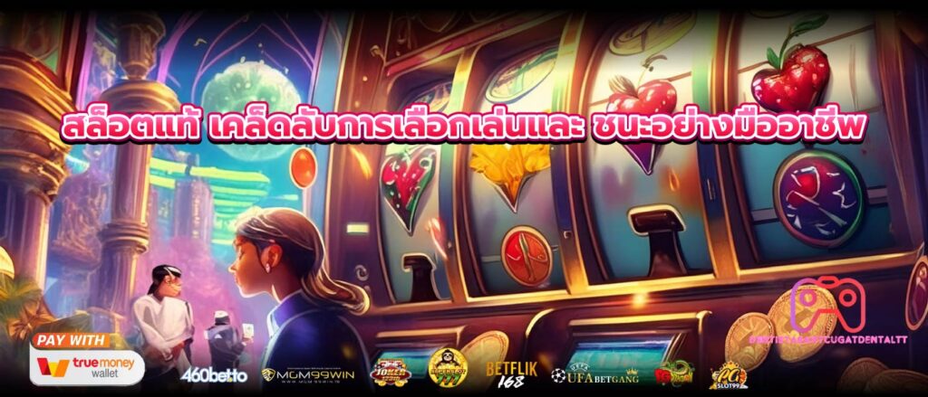 สล็อตแท้ เคล็ดลับการเลือกเล่นและ ชนะอย่างมืออาชีพ
